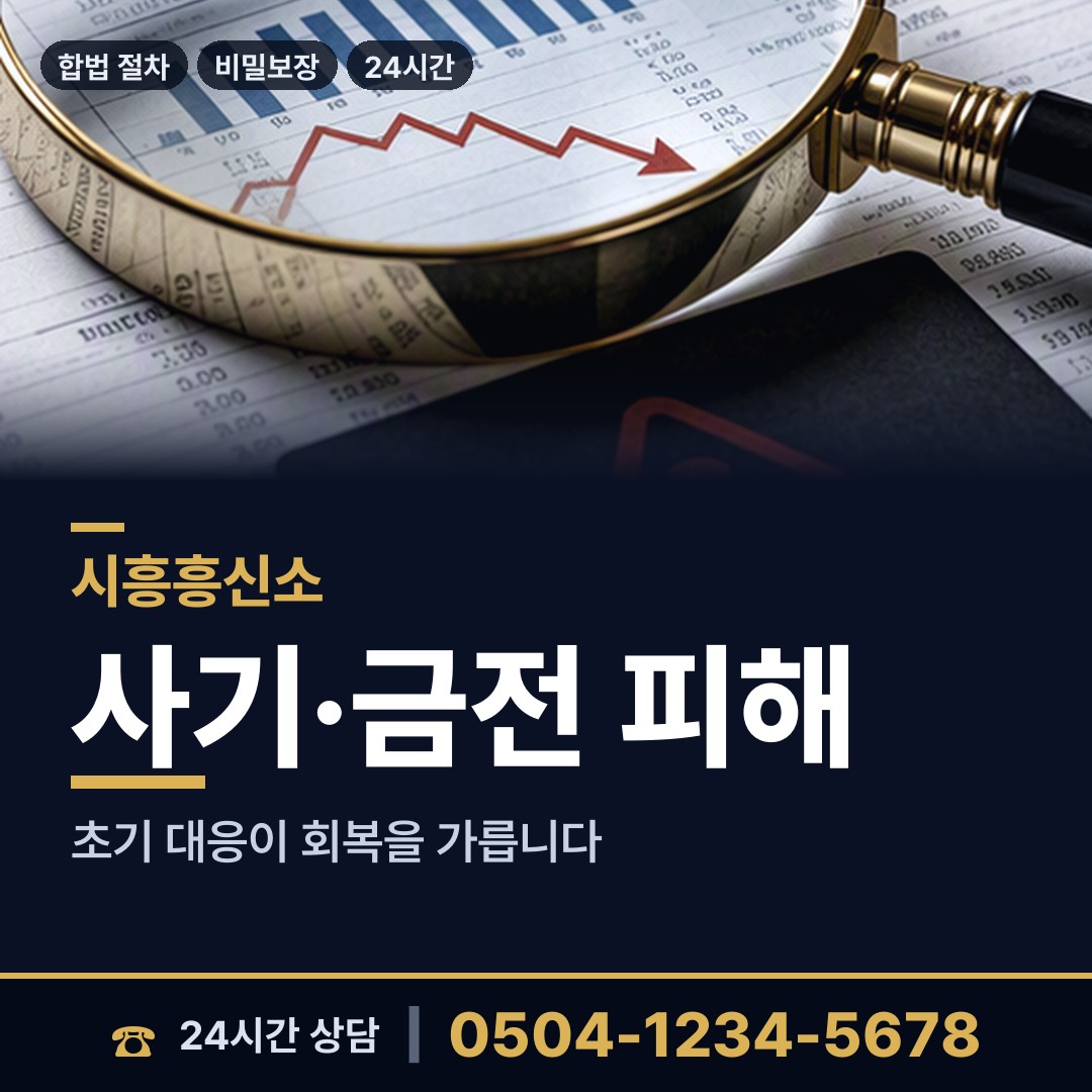 시흥 신천동 탐정사무소 상담 안내